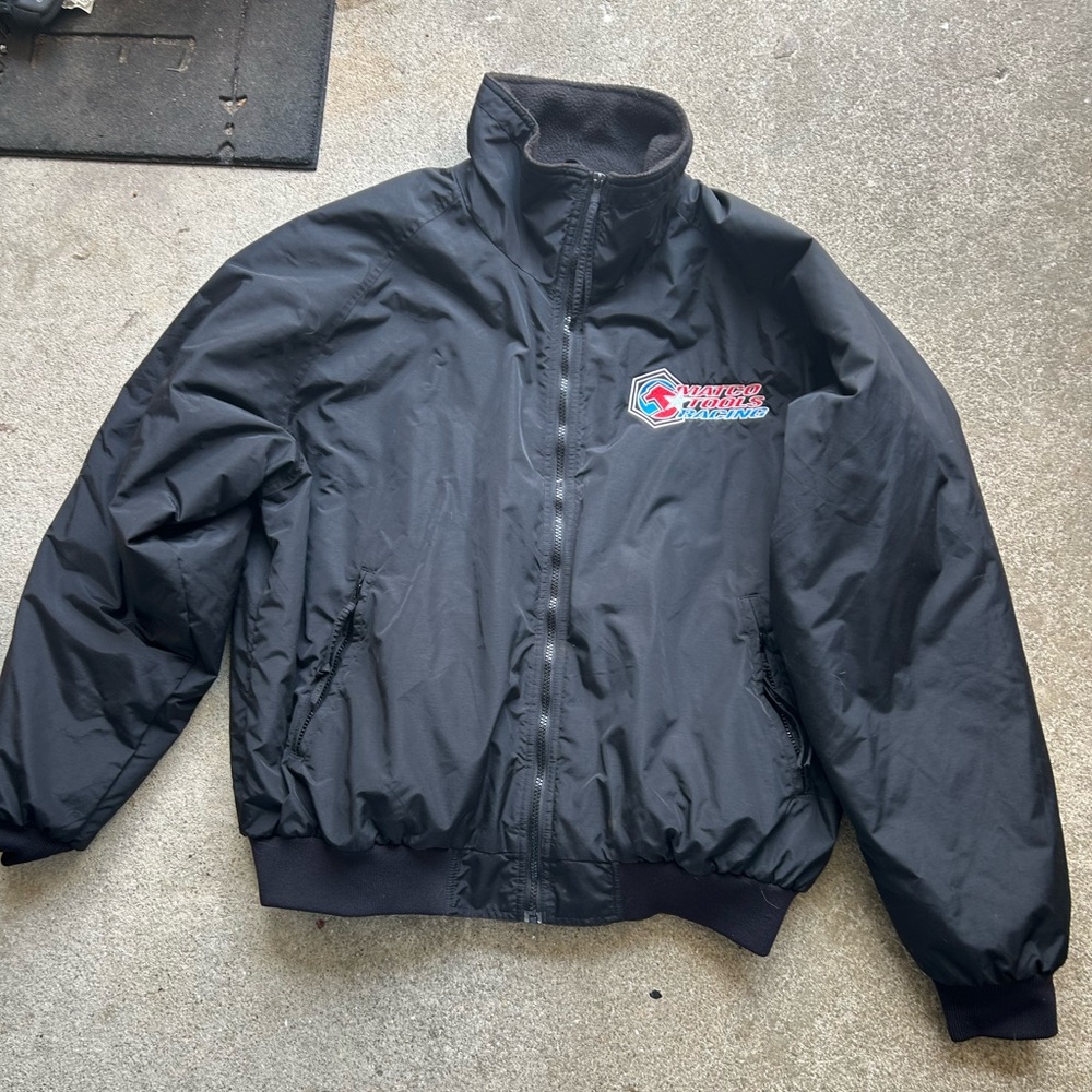 Vintage Matco Tools Bomber Jacket  2XL Dragster Raceway Embroidered